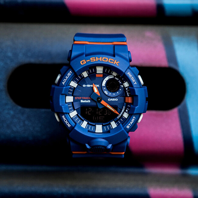 Orë për meshkuj Casio GBA-800DG-2AER, e kaltër