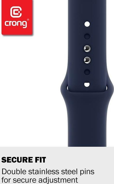 Rrip ore Crong Liquid për Apple Watch 42/44/45/49 mm, silikon i lëngshëm, portokalli