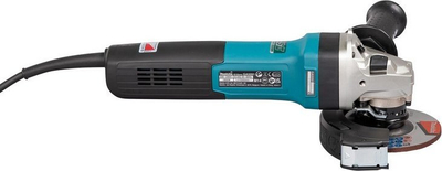 Mulli qoshe Makita, 125mm, 1900W, me rregullim shpejtësie, jeshil me të zi