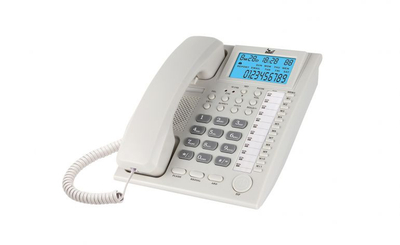 Telefon meanIT ST-200, i bardhë