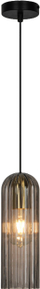 Llambadar varese Globo Catalo, E27, xham smoky, i zi