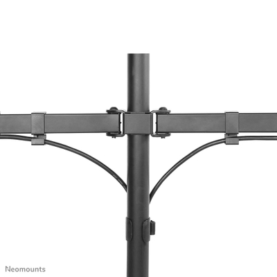 Mbajtëse tavoline për monitorë Neomounts FPMA-D550DBLACK, për 2 monitorë 10"-32", VESA 75x75 100x100, e zezë