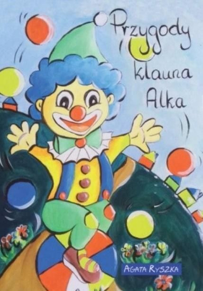 Libër për kalamoj Agata Ryszka, Adventures of the Clown Alek, me figura, me ngjyra