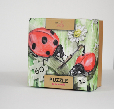 Puzzle Castorland, mollëkuqe, 60 pjesë, 3+