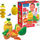 Lodër puzzle fruta Baby Clementoni Fun Fruit, edukative, plastik, shumëngjyrëshe