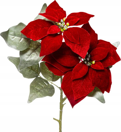Stoli dekorativ Bethlehem Star, 75cm, për mes t'avolines, i kuq