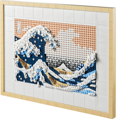 Poster muri me “Hokusai – Vala e Madhe”, art japonez klasik, shumëngjyrësh