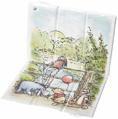 Mbulesë udhëtimi për ndërrim pelenash Keeeper Antek Winnie, portative, e bardhë