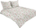 Komplet shtrati Multitex Satin Cotton Premium Exclusive 42, 220x200 cm, 3 pjesë, me lule