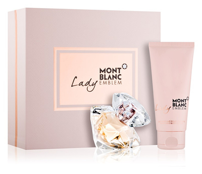 Set Mont Blanc Lady Emblem, parfum 75 ml + losion për trup 100 ml + parfum 7.5 ml
