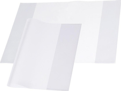 Kapak mbrojtës për fletore A5, PP transparent, set 10 copë