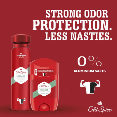 Xhel dushi Old Spice Restart për meshkuj, 400ml