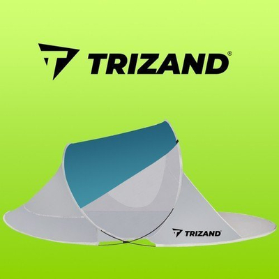Çadër plazhi Beach Tent, 220x120x90 cm, portative, blu