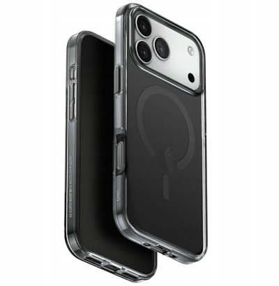 Mbrojtëse telefoni Uniq Clario për iPhone 17 Pro Max, me Magclick, e zezë