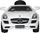 Makina elektrike lodër Buddy Toys Mercedes SLS 7110, me telekomandë, me MP3, e bardhë