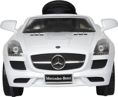 Makina elektrike lodër Buddy Toys Mercedes SLS 7110, me telekomandë, me MP3, e bardhë