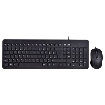 Tastierë + maus HP 150, USB, e zezë