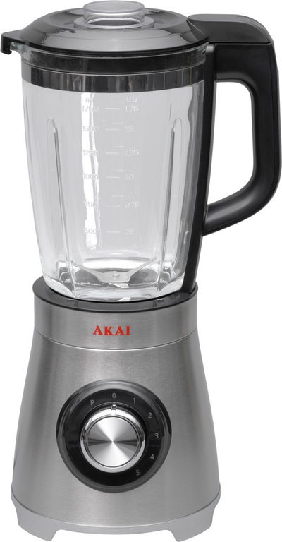 Blender tavoline Akai ATB-900, 1000W, 1.75L, ngjyrë argjendi