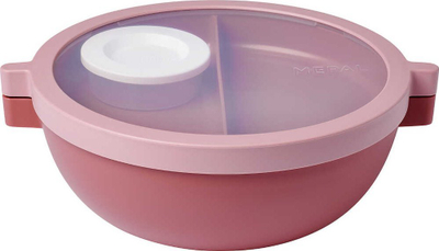 Enë dreke Mepal Vita Bento Lunch Bowl, 5 ndarje, 24x20.7x8.5 cm, vjollcë Vivid Mauve