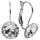Vathë Levien Rivoli Crystal, kristal 1.2cm, i veshur me rodium, argjendtë