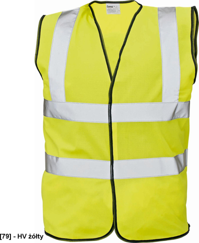 Рефлексен елек за работа Otto Schachner Lynx Plus, hi viz, големина 2XL, жолт