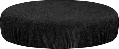Mbulesë për tabure Activeshop Black Sponge, sfungjer i butë, e zezë