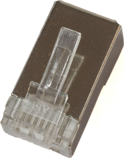 Konektor rrjeti MicroConnect RJ45 MP8P8C, CAT5e, i blinduar, set 10 copë