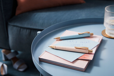 Set stilolapsash Faber-Castell Urban Poly 241187, 5 copë, rozë e hapur