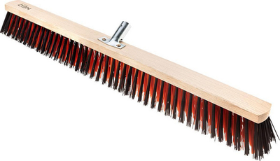 Fshesë rrugore Neo Tools 39-204, 80cm, mbajtës metalik, druri natyral