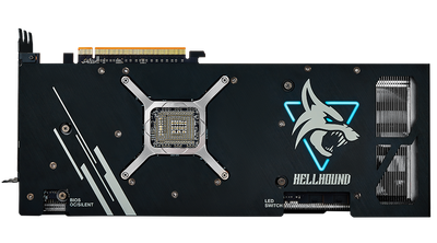 Kartë grafike PowerColor Hellhound RX 7900 XTX 24G L OC, 24GB GDDR6, 4K, e zezë