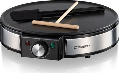 Makineri për krepë Cloer 6630, sipërfaqe që s’ngjit, e zezë