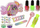 Set makeup-i dhe zbukurim thonjsh Leantoys Candy, lodër për kalamoj, shumëngjyrësh