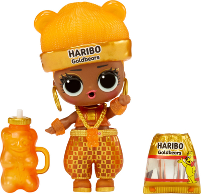 Set kukulla L.O.L. Surprise Mini Sweets Haribo Goldbears, 3 kukulla, me aksesorë, shumëngjyrësh