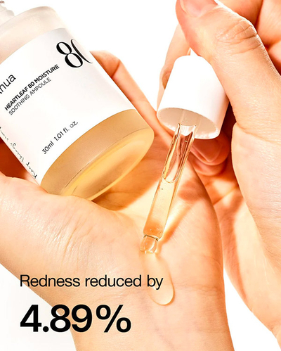 Ampulë qetësuese për fytyrë Anua Heartleaf 80% Soothing, 30 ml