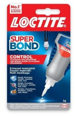 Ngjitës super LOCTITE Super Bond Control, 3 g, transparent