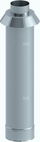 Përfundim vertikal oxhaku Jeremias TWIN 360-TWIN36A, inox, diametër 110/160 mm, gjatësi 750 mm, ngjyrë me shkëlqim