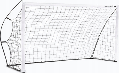 Portë futbolli Yakimasport Flex Goal 500x200cm, fiberglas, rrjetë poliester, e bardhë