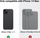 Mbrojtëse telefoni Pitaka MagEZ 3 600D, për iPhone 14 Plus, kompatibile MagSafe, e zezë gri