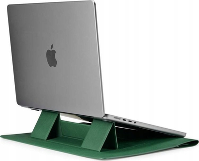 Futrollë laptopi Spigen Valentinus S, 14", me bazament, e gjelbër
