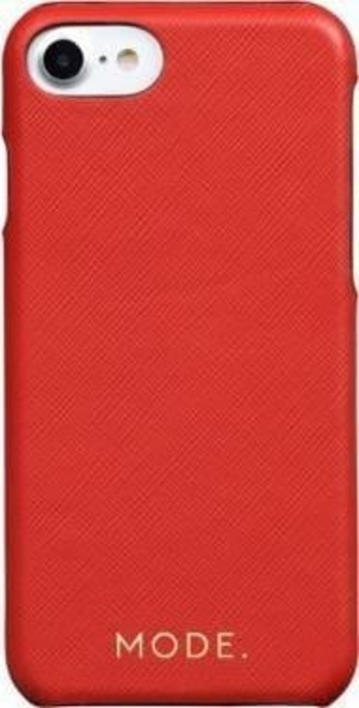 Mbulesë telefoni dbramante London iPhone 8 7 6 SE 2020, Red Lava, e kuqe