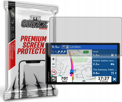 Folie mbrojtëse matte GrizzGlass PaperScreen për Garmin DriveSmart 55, ekran 5.5", e tejdukshme