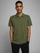 Maicë polo Jack&Jones JJEBASIC Slim Fit, e gjelbër