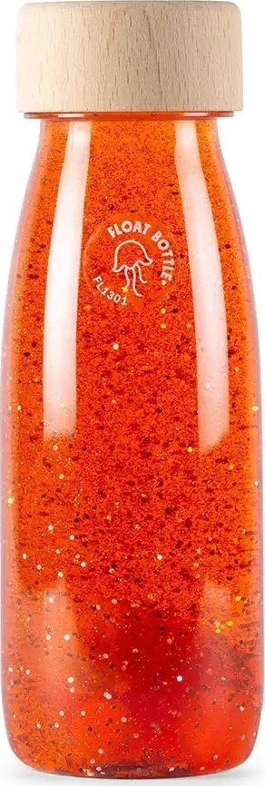 Loje shqisore PETIT BOUM Float, shishe sensoriale, +3m, portokalli