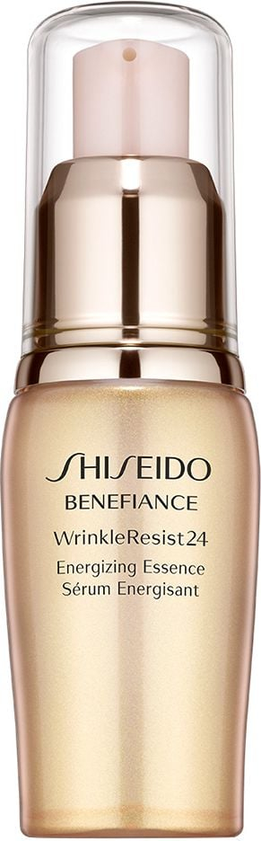 Serum fytyre Shiseido Benefiance Wrinkle Resist 24 Energizing Essence, 30ml, kundër rrudhave