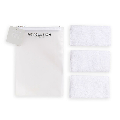 Peshqirë për fytyrë Revolution Skincare, 3 copë
