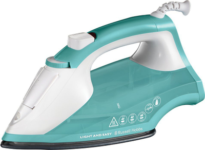 Hekur me avull Russell Hobbs Light and Easy 26470-56, 2400W, pllakë qeramike, ngjyrë tyrkiz