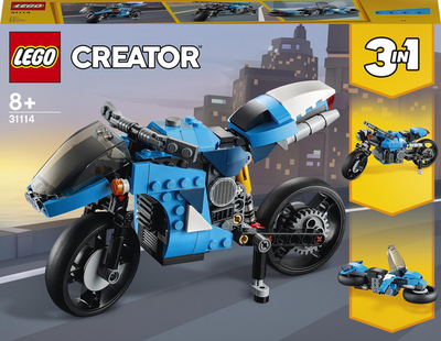 Set LEGO Creator-Supermotor (31114),+8vjet
