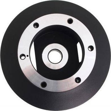 Adapter timoni sportiv për Subaru Impreza WRX STI, 2008-2014, model MOMO Sparco, metalik, i zi