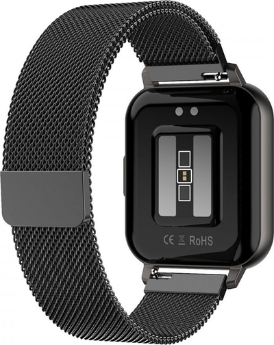 Orë e zgjuar Maxcom FW45 Aurum 2, ekran 1.78\", EKG, e zezë