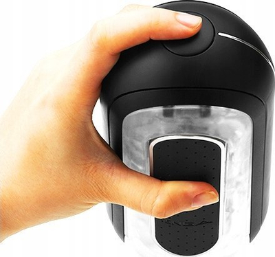 Lodër intime Tenga Flip Zero Gravity Stroker, material TPE, e zezë